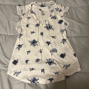 Lucky Brand Floral Blouse